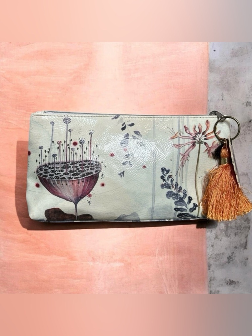 Papaya Art - Clutch Bag - Tasseled - Makeup Bag ✨ DISCONTINUED BAGS - NWT